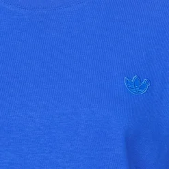 Mujer adidas Camisetas^Originals Blue Version Essentials Cropped Mujer Camiseta H22823