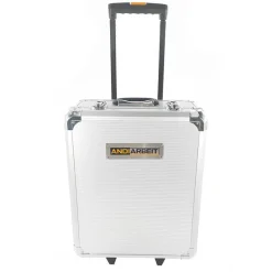 ANDIARBEIT Equipo De Trabajo^® Maletín de herramientas "todoterreno" Trolley 1000 piezas. plata