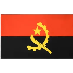 MUWO Tienda Para Aficionados^Angola "Nations Together" Bandera 90x150cm
