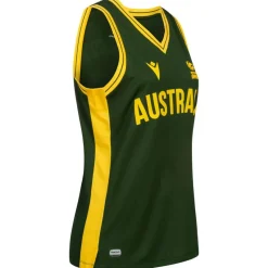 macron Basketball^Australia Balón de baloncesto Mujer Camiseta de primera equipación 58563684