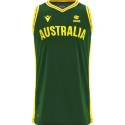 macron Basketball^Australia Balón de baloncesto Hombre Camiseta de primera equipación 58560593
