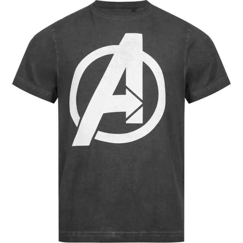 Hombre Lizenz Héroes De La Infancia|Camisetas^Avengers Marvel Vintage Herren T-Shirt FBMTS752VBL