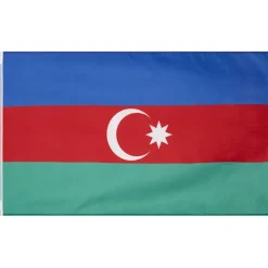 MUWO Otros Accesorios|Tienda Para Aficionados^Azerbaiyán Bandera "Nations Together" 90 x 150 cm