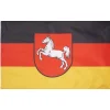 MUWO Otros Accesorios^Baja Sajonia "Deutschland" Bandera 90x150cm