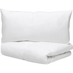 Banaru Design Otros Accesorios^Juego de cama de plumón compuesto por manta y almohada 135x200 cm