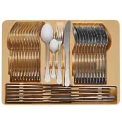 Banaru Design Otros Accesorios^juego de cubiertos Maleta 72 piezas plata
