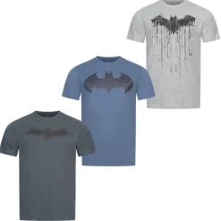 Lizenz Multipacks|Héroes De La Infancia^BATMAN DC COMICS Hombre Camiseta Pack de 3 GBMPK453MUL