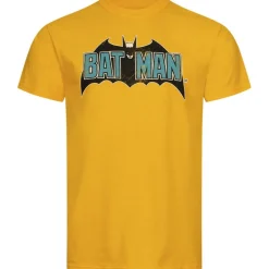 Lizenz Héroes De La Infancia^Batman DC COMICS Vintage Hombre Camiseta FBMTS828GLD
