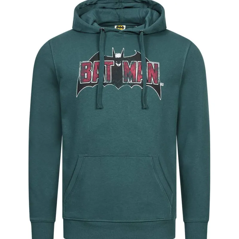 Lizenz Héroes De La Infancia^BATMAN DC COMICS VINTAGE Hombre Sudadera con capucha FBMHS828PAC