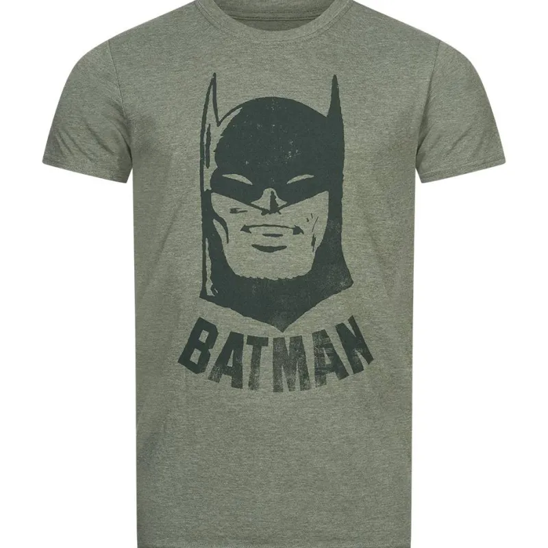 Lizenz Héroes De La Infancia^Batman DC COMICS Vintage Hombre Camiseta GBMTS372HML