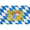 MUWO Otros Accesorios^Baviera "Deutschland" Bandera 90x150cm