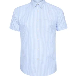 Hombre BEN SHERMAN Camisas Y Polos^Casual Hombre Camisa de manga corta 1012799-AZUL