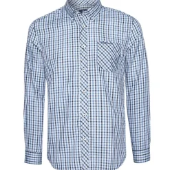 Hombre BEN SHERMAN Camisas Y Polos^Cheque de la casa Hombre Camisa de manga larga 0077861-AZUL CLARO