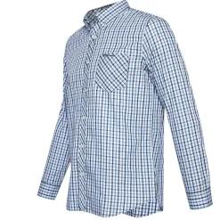 Hombre BEN SHERMAN Camisas Y Polos^Cheque de la casa Hombre Camisa de manga larga 0077861-AZUL CLARO