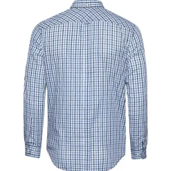Hombre BEN SHERMAN Camisas Y Polos^Cheque de la casa Hombre Camisa de manga larga 0077861-AZUL CLARO