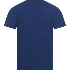 Hombre BEN SHERMAN Camisetas^Flocked Logo Hombre Camiseta 0076268-CREÚSCULO DENIM