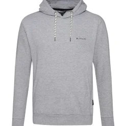 Hombre BEN SHERMAN Sudaderas Y Jerséis^Goma realzada Hombre Sudadera con capucha 0072157G-GRIS MARL