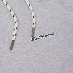 Hombre BEN SHERMAN Sudaderas Y Jerséis^Goma realzada Hombre Sudadera con capucha 0072157G-GRIS MARL