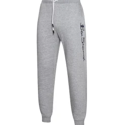 Hombre BEN SHERMAN Pantalones Largos^Large Logo Hombre Pantalones de chándal 0066958G-GRIS MARLE