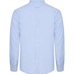 Hombre BEN SHERMAN Camisas Y Polos^Oxford Cotton Hombre Camisa de manga larga 1012796-AZUL