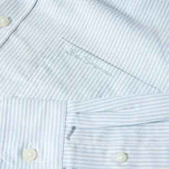 Hombre BEN SHERMAN Camisas Y Polos^Oxford Cotton Hombre Camisa de manga larga 1012797-VERDE