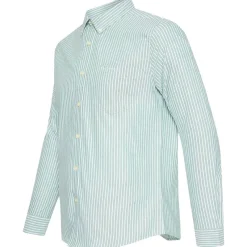 Hombre BEN SHERMAN Camisas Y Polos^Oxford Cotton Hombre Camisa de manga larga 1012797-VERDE OSCURO