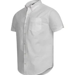Hombre BEN SHERMAN Camisas Y Polos^Oxford Hombre Camisa de manga corta 1013388-BLANCO