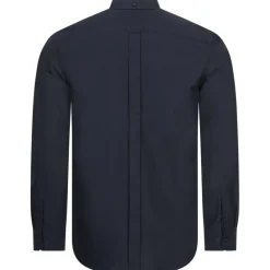 Hombre BEN SHERMAN Camisas Y Polos^Oxford Hombre Camisa de manga larga 0077857-MARINO OSCURO