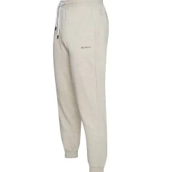 Hombre BEN SHERMAN Pantalones Largos^Rubberised Logo Hombre Pantalones de chándal 0066977E-ECRU