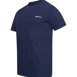 Hombre BEN SHERMAN Camisetas^Small Logo Hombre Camiseta 0076266-CREÚSCULO DENIM