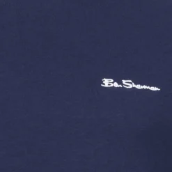 Hombre BEN SHERMAN Camisetas^Small Logo Hombre Camiseta 0076266-CREÚSCULO DENIM