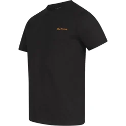 Hombre BEN SHERMAN Camisetas^Small Logo Hombre Camiseta 0076266-NEGRO