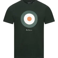 Hombre BEN SHERMAN Camisetas^Target Tee Hombre Camiseta 0078052NU-VERDE OSCURO