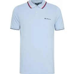 Hombre BEN SHERMAN Camisas Y Polos^Twin Tipped Hombre Polo 0076270-ICEBLUE