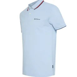 Hombre BEN SHERMAN Camisas Y Polos^Twin Tipped Hombre Polo 0076270-ICEBLUE