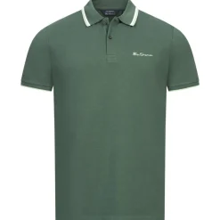 Hombre BEN SHERMAN Camisas Y Polos^Twin Tipped Hombre Polo 0076270NR-Verde