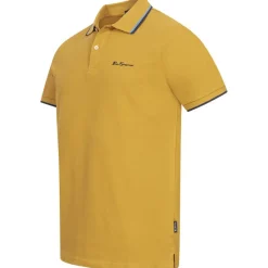Hombre BEN SHERMAN Camisas Y Polos^Twin Tipped Hombre Polo 0076270NR-ORO