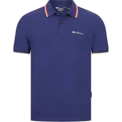 Hombre BEN SHERMAN Camisas Y Polos^Twin Tipped Hombre Polo 0076270-CREÚSCULO DENIM