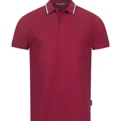 Hombre BEN SHERMAN Camisas Y Polos^Twin Tipped Hombre Polo 0076270NR-ROJO