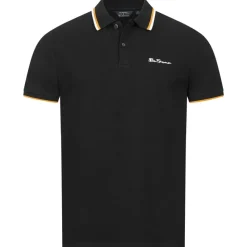 Hombre BEN SHERMAN Camisas Y Polos^Twin Tipped Hombre Polo 0076270NR-NEGRO