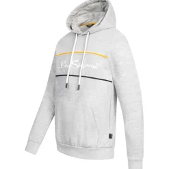 Hombre BEN SHERMAN Sudaderas Y Jerséis^Two Colour Panel Hombre Sudadera con capucha 0067811G-GRIS MARLA