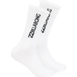 Mujer Billabong Multipacks|Calcetines^Unisex Crew Tennis Calcetines 3 pares blanco BG-01 CREW