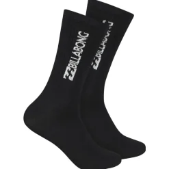 Mujer Billabong Multipacks|Calcetines^Unisex Crew Tennis Calcetines 3 pares negro BG-02 CREW