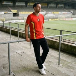 JELEX Equipaciones|Tienda Para Aficionados^Bélgica "Retro History" Hombre Camiseta