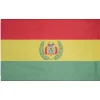 MUWO Tienda Para Aficionados^Bolivia "Nations Together" Bandera 90x150cm