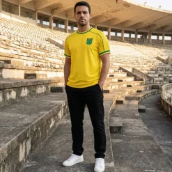 JELEX Equipaciones|Tienda Para Aficionados^Brasil "Retro History" Hombre Camiseta