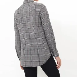 Mujer BRAVE SOUL Sudadera^Andrea Mujer cuadros Camisa LWT-225ANDRE