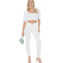 Mujer BRAVE SOUL Pantalones^SYDNEY Mujer Skinny Fit Pantalones vaqueros LJN-398SÍDNEY