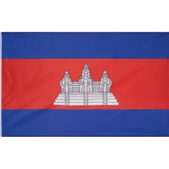 MUWO Tienda Para Aficionados^Camboya "Nations Together" Bandera 90x150cm