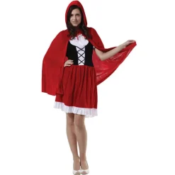 MIESEPETER Disfraces^Caperucita Roja Mujer Disfraz ®